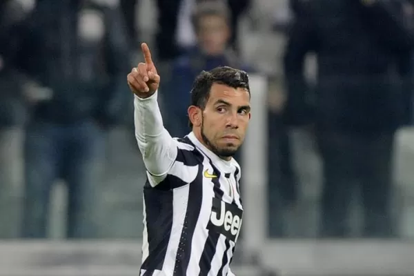Tevez está en el corazón de los hinchas de Juventus