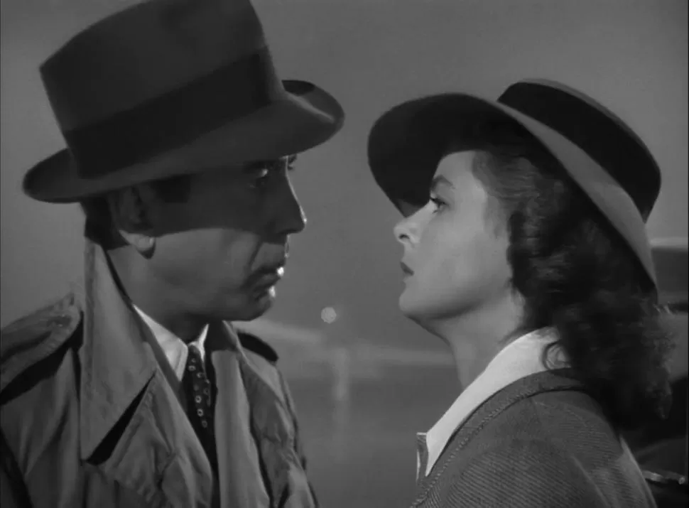 INOLVIDABLE. Bogart y Bergman, los enamorados de Casablanca.-