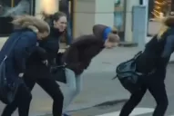 La tormenta Ivar casi hace volar a la gente