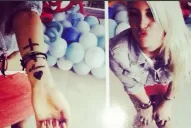 Wanda Nara se tatuó el nombre de Mauro Icardi