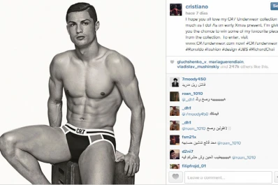 Cristiano Ronaldo posa en ropa interior y calienta Instagram