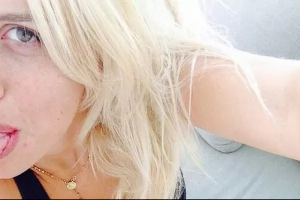 Wanda Nara al natural