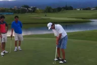 Gómez Omil lideró al equipo  que ganó  en la cancha nueva de Jockey Club