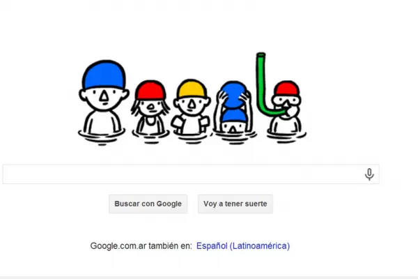 Google le dedica su doodle al verano