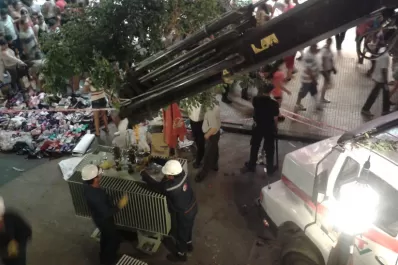 Un corte de luz dejó sin electricidad a la galería LA GACETA