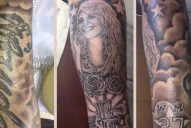 Mauro Icardi se tatuó la cara de Wanda Nara en el brazo
