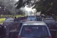 Empleados estatales impidieron circular por las rutas 307, 38 y 157