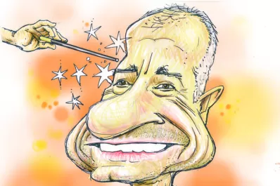 Sánchez: tocado con la varita mágica