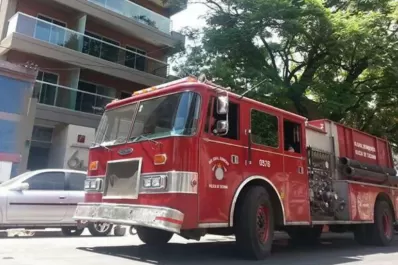 Pánico en un edificio por un principio de incendio
