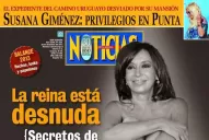 La polémica tapa de la revista Noticias sobre Cristina: La reina está desnuda