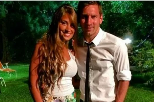 Lionel Messi y Antonella Roccuzzo disfrutan de Rosario