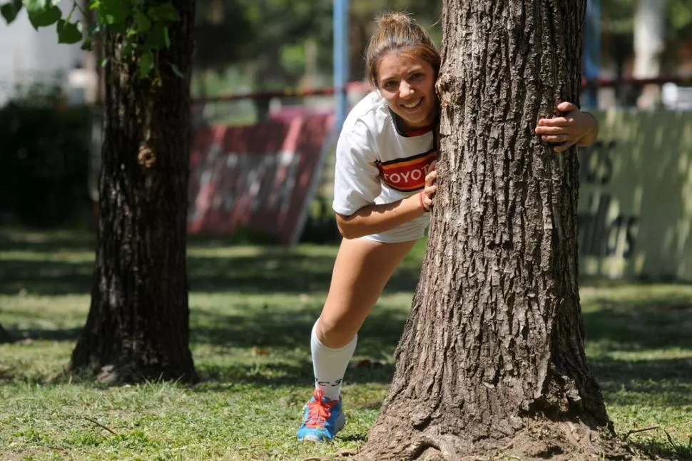 PUNTA DE FLECHA. “Siempre pensé que estaba abriendo camino para las chicas que vinieran después. Nunca pensé que el rugby me llevaría tan lejos”, confiesa Rita, tras haber viajado a Houston y Las Vegas. 