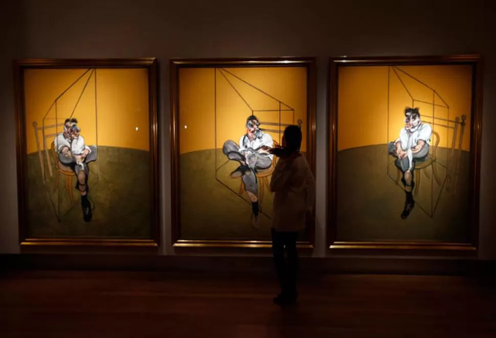 “TRES ESTUDIOS DE LUCIAN FREUD”. La pintura que Francis Bacon le dedicó a su amigo Freud en 1969, fue la noticia del año por su precio. am.com.mx 