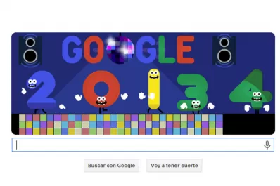 Nochevieja 2013, el nuevo doodle de Google