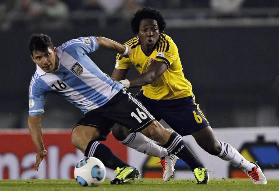 PODERÍO. Con Agüero y Messi, la ofensiva argentina asusta a los rivales. reuters
