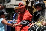 El paseo de Melchor, Gaspar y Baltazar