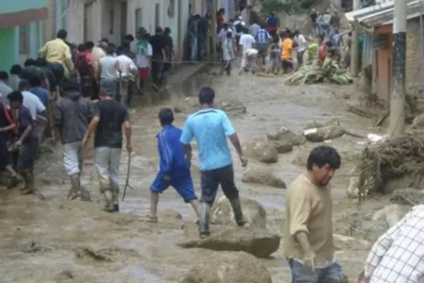 Miles de campesinos peruanos quedaron aislados por una avalancha en Cusco