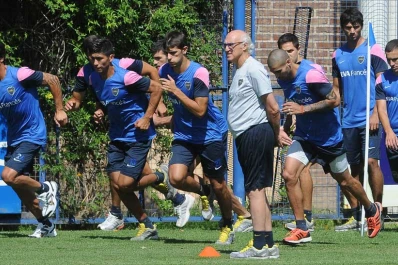 Con Grana y sin Forlín, Boca volvió a los entrenamientos