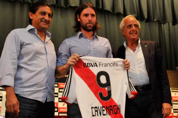 Cavenaghi: el amor por River es lo más importante