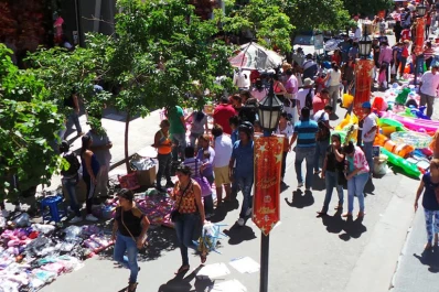 La llegada de los Reyes Magos enloqueció al centro