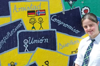 El arte la ayudó a superar todos los escollos