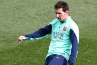 Messi entrena pensando en Atlético de Madrid