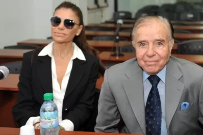 Mi viejito se está recuperando muy bien, dijo Zulemita Menem