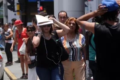 Arrancó otra semana en la que la térmica rondará los 40°