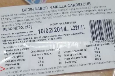 Conmoción por supuestos budines con cocaína vendidos en Carrefour