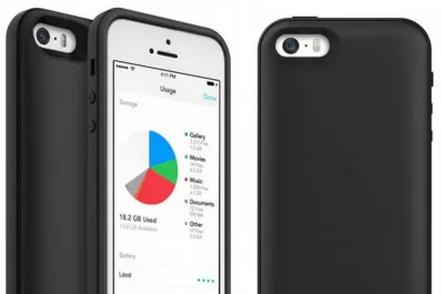 Lanzarán una cubierta de iPhone que aumenta batería y memoria