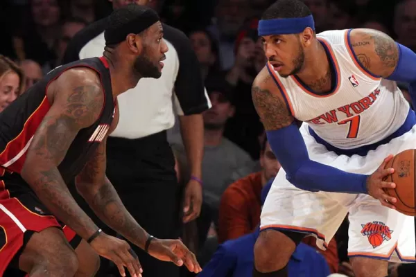 Los Knicks sorprenden al Heat en el Madison Square Garden