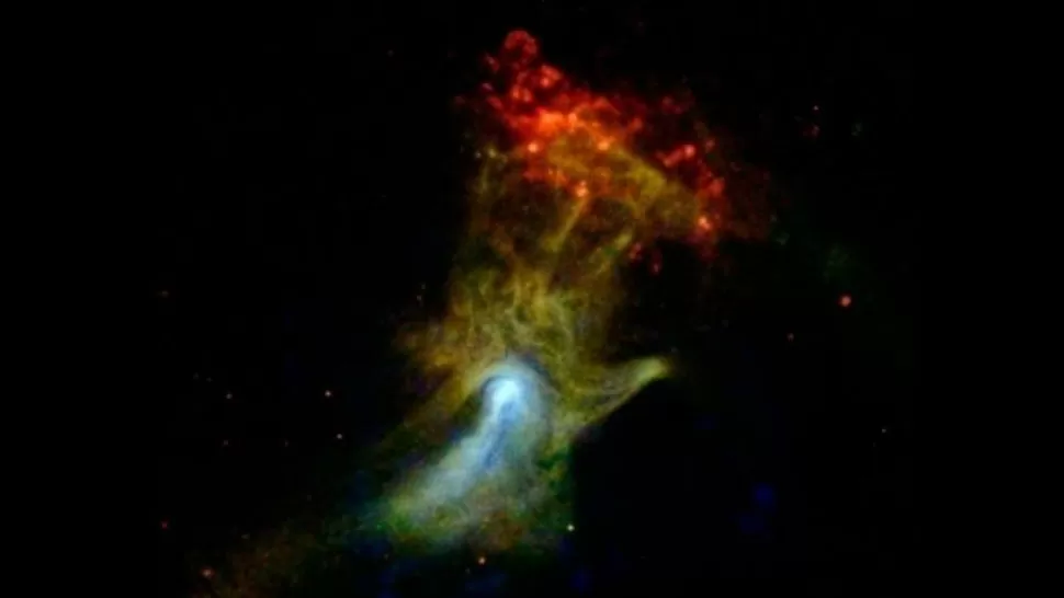 ASOMBRO. El telescopio NuSTAR captó por primera vez con rayos X la imagen de una de las formaciones cósmicas más impactantes. FOTO NASA
