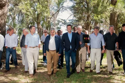 Massa presentó a los ruralistas un proyecto con mejoras para el sector