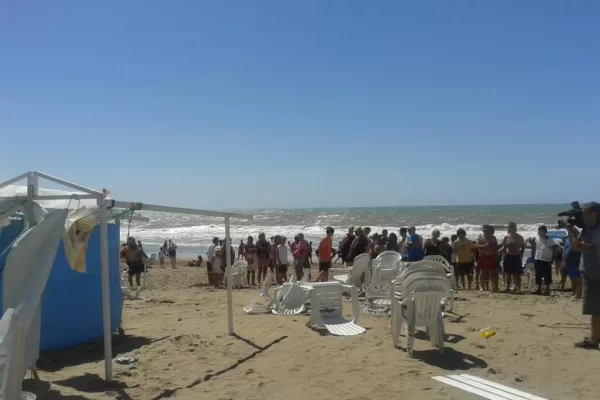 En las playas de Villa Gesell todos trataban de hallar una explicación