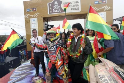 Bolivia estalló con las motos