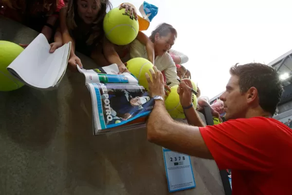 De Potro ganó en su debut en el Abierto de Australia