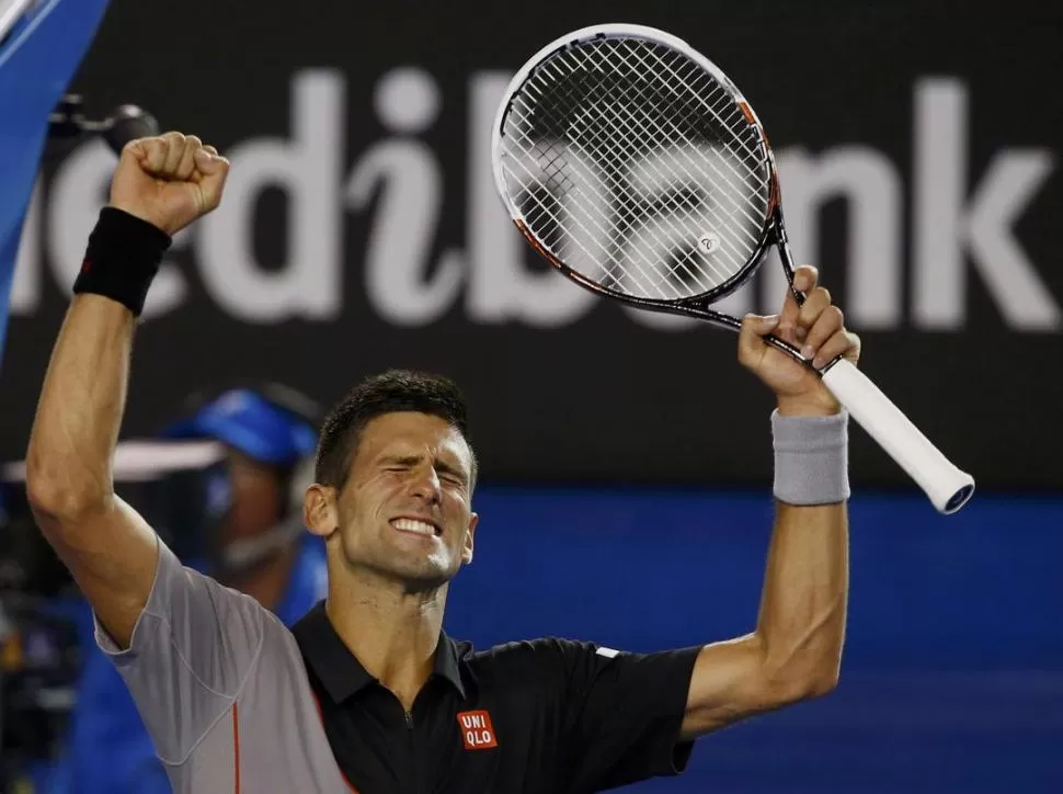 A DEFENDER. Djokovic fue campeón el año pasado y ahora quiere repetir. 