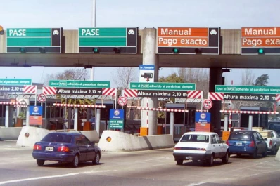 Desde febrero, aumentan hasta un 50% los peajes de las rutas nacionales