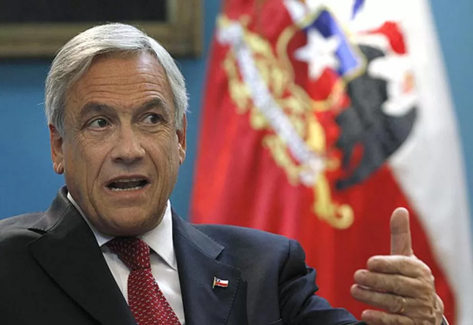 TRANCE. Sebastián Piñera aseveró que se respetará el fallo internacional. REUTERS
