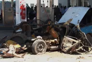 Explotó un auto cuando cargaba gas en una estación de servicio