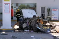 Cinco heridos al explotar el tanque de GNC de un vehículo