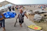 Mar del Plata: Cayeron tres rayos y hay siete heridos