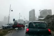 Tres rayos cayeron en la playa y dejaron heridos