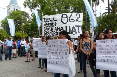 Tabacaleros protestaron frente a los tribunales de Concepción