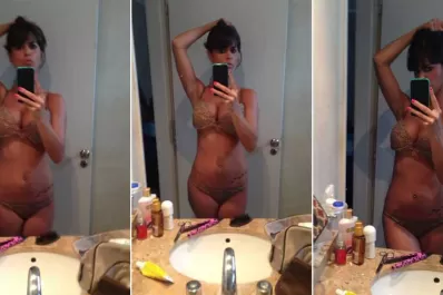 Marianela Mirra celebró su regreso a la TV con una selfie