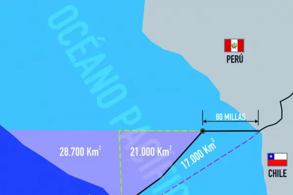 Chile cede espacio marítimo a Perú por el fallo de La Haya