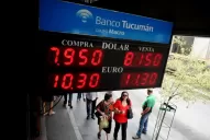 El dólar se obtuvo en bancos y a cuenta gotas