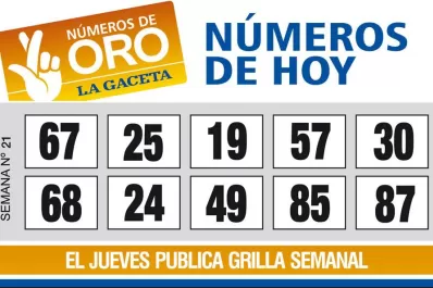 Los Números de Oro de LA GACETA
