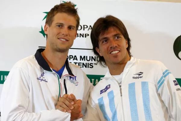 Berlocq y Seppi abrirán la serie de Copa Davis