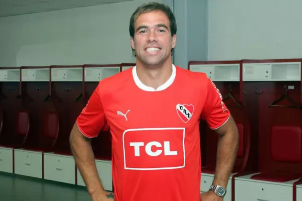 Insúa realizó su primer entrenamiento en Independiente